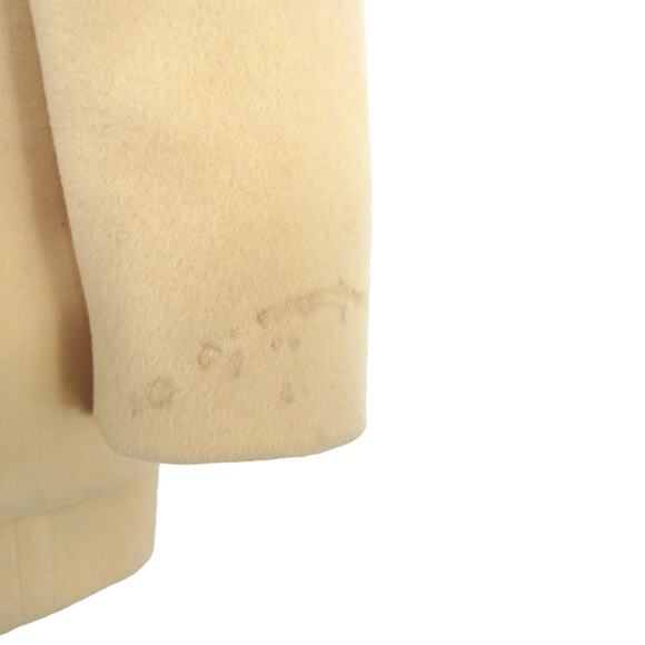 1980s Vintage Talbots Cream Blazer Jacket Twee Glam Retro Vintage Coat Medium - Picture 7 of 11